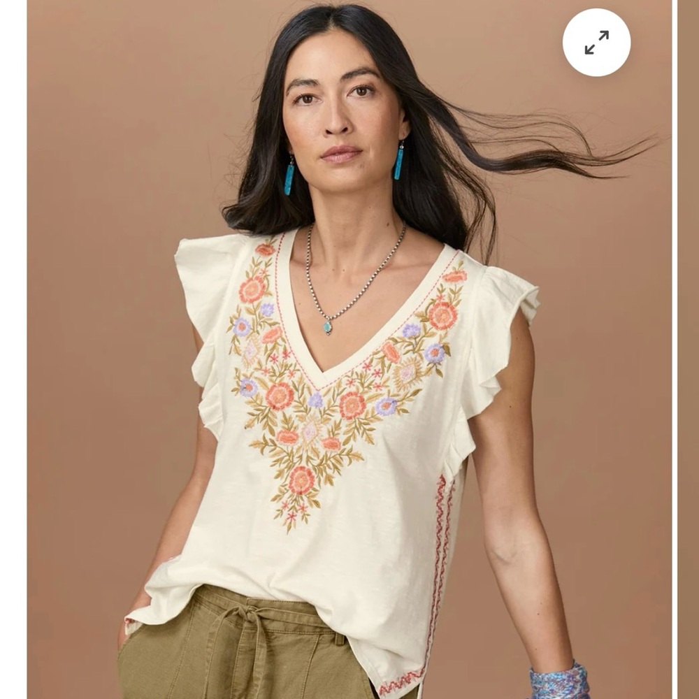 Sundance Lakelynn Floral Top